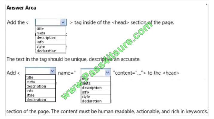 Pass4itsure 70-486 exam questions-q2